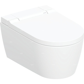 Urządzenie WC z funkcją higieny intymnej Geberit AquaClean Sela, wisząca miska WC: Miska ustępowa: biały / KeraTect, Panel dekoracyjny: biały