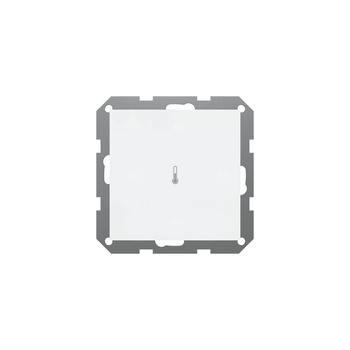 Przewodowy doramkowy czujnik temperatury biały, model FC-S1m, komunikacja przewodowa Sinum SBUS