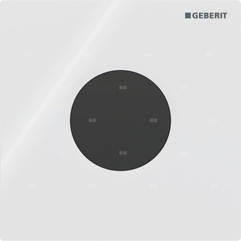 Płyta przykrywająca Geberit typ 01, okrągła: Biały-alpin