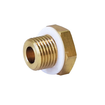 Korek QIK trójnika do kapilary mosiężny M10