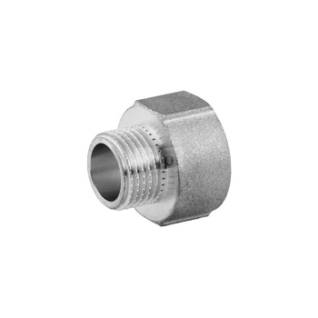 Redukcja mufowo-nyplowa wzmocniona PERFEXIM PHA-308, mosiądz, 3/4 x 1/2 (GW x GZ), PN16 bar