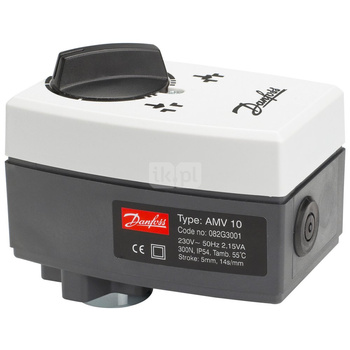 Siłownik elektryczny AMV 10/230V 14s/mm sygn.3-pkt bez funkcji bezpieczeństwa