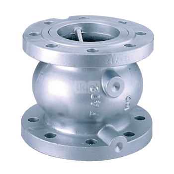 Zawór zwrotny kołnierzowy, zamkniecie grzybkowe wspomagane sprezyna, typ 402X, DN 150, PN16