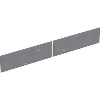 Front szuflady do dolnej szafki pod umywalkę GEBERIT Xeno², kol. szary szer.1400 mm