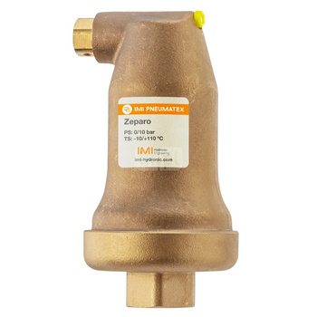 ZEPARO ZUT 15 - Szybki automatyczny odpowietrznik