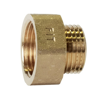 Łącznik GW GZ mosiężny 1''x1/2''