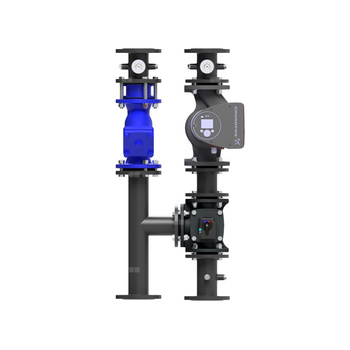 Grupa pompowa DXL – SMT 300 – DN 50/32 (2”) bez izolacji, bez pompy, z przyłączem pod pompę kołnierzową DN32(220mm)