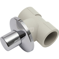 Zawór grzybkowy podtynkowy z maskownicą PP-R - 20