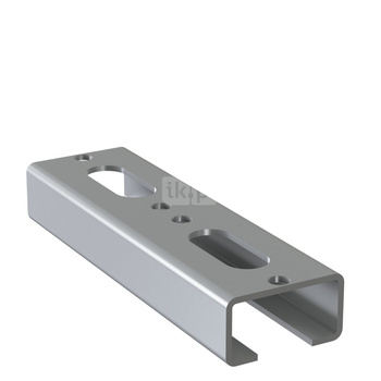 Szyna montażowa NICZUK SZC, gr. 1.5 mm, dł. 4000 mm, stal nierdzewna (ocynk galwaniczny)