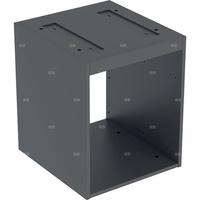 Korpus Geberit do dolnej szafki pod umywalkę stawianą na blat VariForm, z trzema szufladami: B=45cm, H=55cm, Lava / Lakierowany matowy