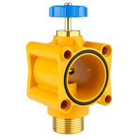 Moduł powrotny rozdzielacza tworzywowego 1 1/2” x 1" niebieski