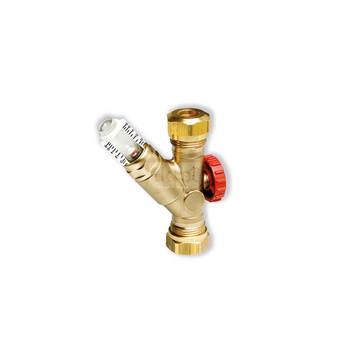 Zawór równoważący z przepływomierzem 15mm KVSR Kvs1,7 WattFlow OL1-8 L/minDN20