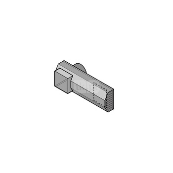 PODWÓJNE ZASILENIE - WYLOT POWIETRZA DN125, STAL NIERDZEWNA