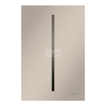 TECEfilo - Elektroniczny mechanizm spłukujący, do pisuaru U2, z powłoką Fenix, beż szary (Beige Arizona)