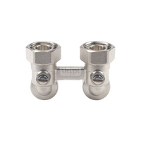 Zawór kątowy, podwójny z odcięciem, 3/4", (minimalne zamówienie 10 szt.)