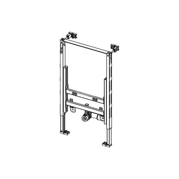 Stelaż podtynkowy do bidetu TECE profil, 820 x 500 x 100 mm, regulacja wysokości