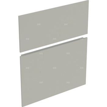 Zestaw frontów szuflad do szafki bocznej GEBERIT, kol. szary