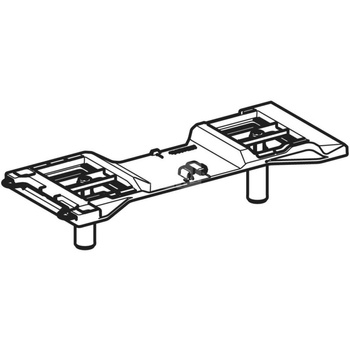 Płytka montażowa z elementami mocującymi, do Geberit AquaClean Tuma