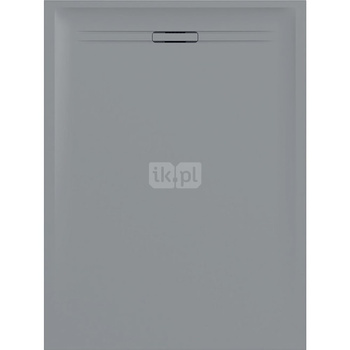 Brodzik prostokątny Geberit Sestra: 160x70x4cm, Szary / Struktura łupka