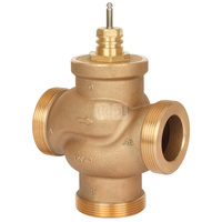 Zawór trójdrożny regulacyjny DANFOSS brąz GZ DN 15, kl. ciśn. PN 16 0.63 Kvs