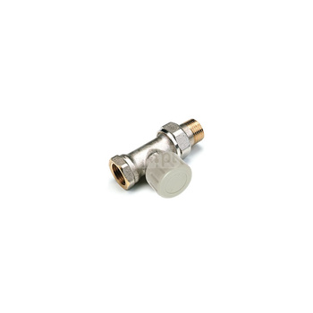 Zawór grzejnikowy termostatyczny COMAP R809 prosty, połączenie 1/2'' (niklowanie)