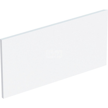 Osłona dekoracyjna Geberit Bambini boczna, do umywalki dla dzieci, wyższa umywalka: Biały-alpin / Matowy