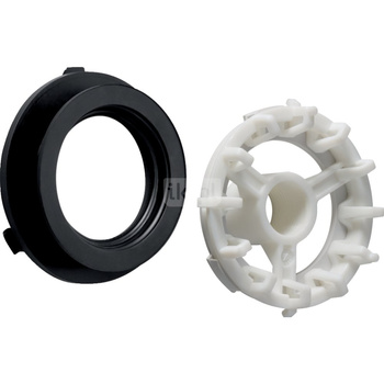 Elementy mocujące Geberit do głowicy przelewowej