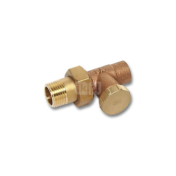 BR Zawór powrotny z regul PN10 do lutowania prosty 15x1/2