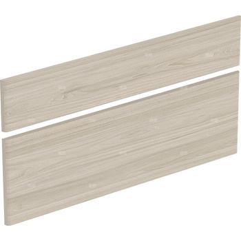 Zestaw frontów szuflad do szafki pod umywalkę podwójną GEBERIT, kol. wiąz jasny szer.1200 mm