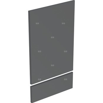 Zestaw drzwi (2 szt.) do szafki z lustrem GEBERIT, kol. biały wysoki połysk szer.550 mm