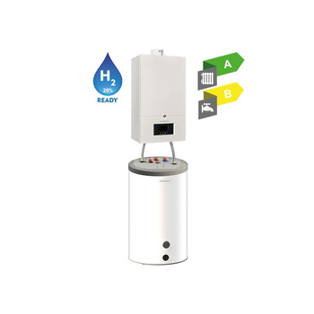 Pakiet Neodens 24 + SRNB 100 + czujnik temperatury c.w.u. + podłączenie kocioł - zasobnik + regulator SMART TC