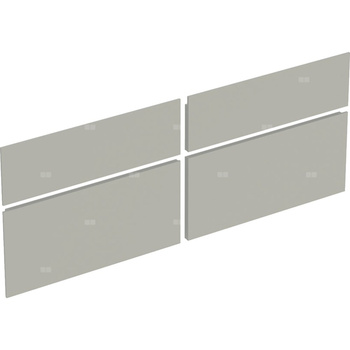 Zestaw frontów szuflad do dolnej szafki pod umywalkę GEBERIT Xeno², kol. szary szer.1400 mm