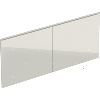 Zestaw frontów szuflad do dolnej szafki pod umywalkę GEBERIT Acanto, kol. sand matowy