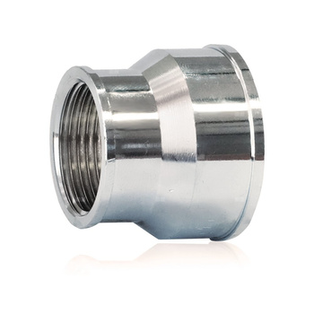 Mufa redukcyjna mosiężna chromowana 1''x3/4''