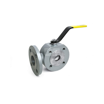 Zawór kulowy trójdrożny EFAR WKHL DN 80 kołnierz x kołnierz x kołnierz