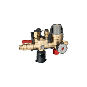 Automatyczny zestaw do napełniania instalacji z zaworem antyskażeniowym typu BA, zaworem odcinającym i filtrem 1/2"