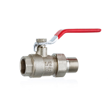 Zawór kulowy wodny z półśrubunkiem 1'' STRONG