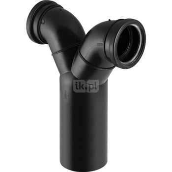 Trójnik PE do podłączenia 2WC d110/90