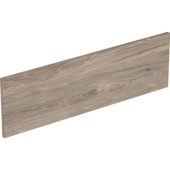 Front szuflady do dolnej szafki pod umywalkę GEBERIT, kol. orzech włoski hickory melamina, struktura drewna szer.750 mm