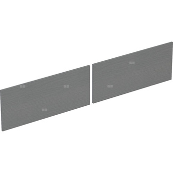 Zestaw frontów szuflad do dolnej szafki pod umywalkę GEBERIT, kol. szary szer.1600 mm