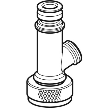 Złączka do podłączenia wz, do spłukiwania higienicznego w spłuczce podtynkowej