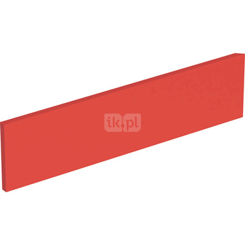 Osłona dekoracyjna Geberit Bambini boczna, do umywalki dla dzieci, niższa umywalka: Czerwony Varicor Nr 227 / Matowy