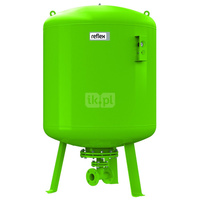 Naczynie wzbiorcze REFLEX DT 1500, pojemność 1500 l, 16 bar / 70'C, kolor zielony, do instalacji C.W.U.
