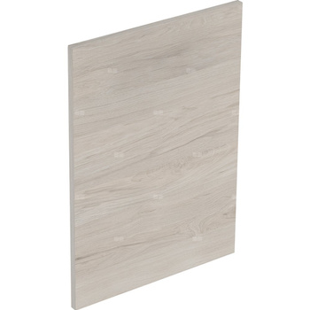Drzwi do szafki pod umywalkę GEBERIT, kol. orzech włoski hickory jasny melamina, struktura drewna szer.450 mm