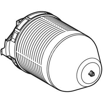 Skrzynka ochronna Geberit okrągła, do baterii umywalkowych Piave i Brenta, montaż naścienny