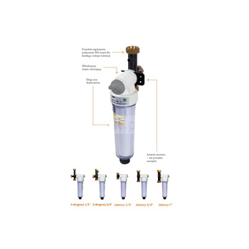 Urządzenie dozujące EasyPhos, przyłącze 1'', liniowe 