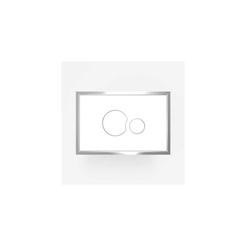 Przycisk spłukujący MERFLOW-ABU SG706, biały-połysk