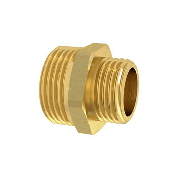 Nypel redukcyjny skręcany, GZ/GZ 1¼x¾ mosiądz