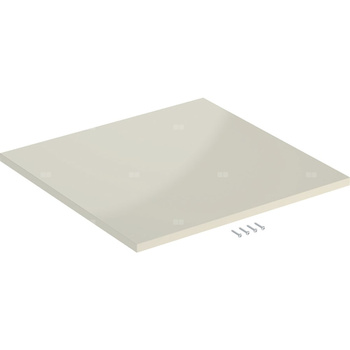 Płyta przykrywająca Geberit iCon do szafki bocznej: Piaskowy szary / Lakierowany na wysoki połysk