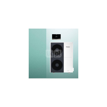 Pakiet Systemowy OZE - Pompa ciepła powietrzna powietrze-woda monoblok VAILLANT VWL 125/6A aroTHERM plus 12.2 kW 400 V + Moduł komunikacji internetowej VR 940f + Moduł sterowania VWZ AI + Regulator sensoCOMFORT VRC 720